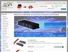 Tablet Screenshot of exsys.de