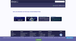 Desktop Screenshot of exsys.net