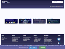 Tablet Screenshot of exsys.net